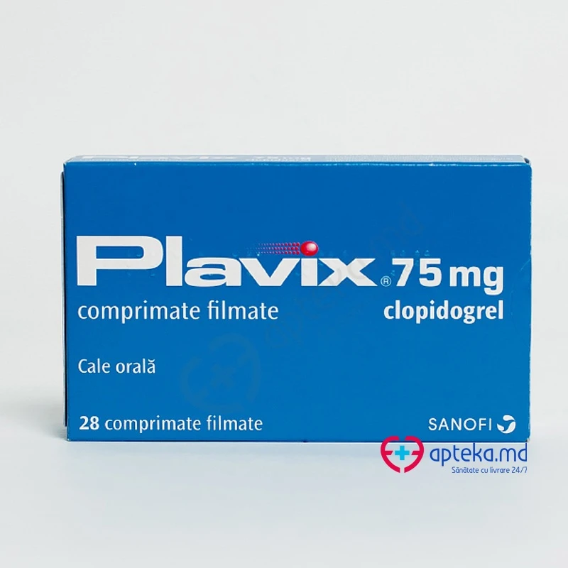 Plavix 75 mg comprimate filmate