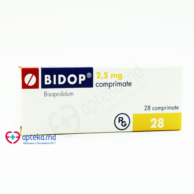 Bidop 2,5 mg comprimate