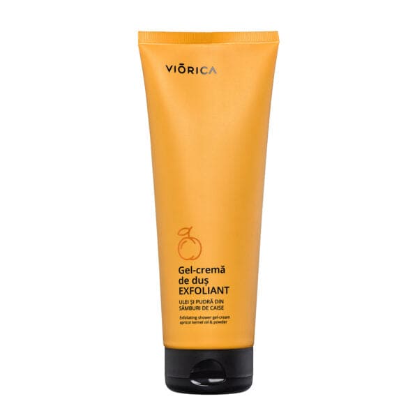 Viorica gel-cremă-de-duș-exfoliant Cremă