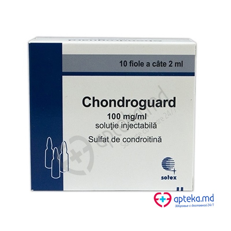 Chondroguard 100 mg/ml / 2 ml soluţie injectabilă