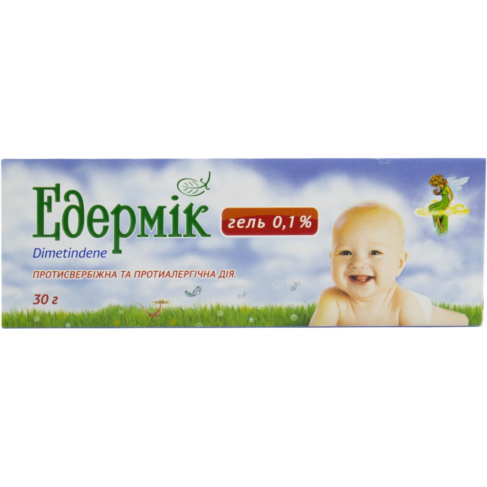 Edermic 1 mg/g / 30 g gel