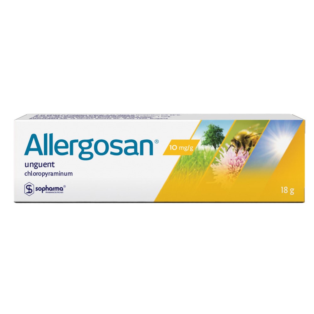 Allergosan 10 mg/g / 18 g unguent
