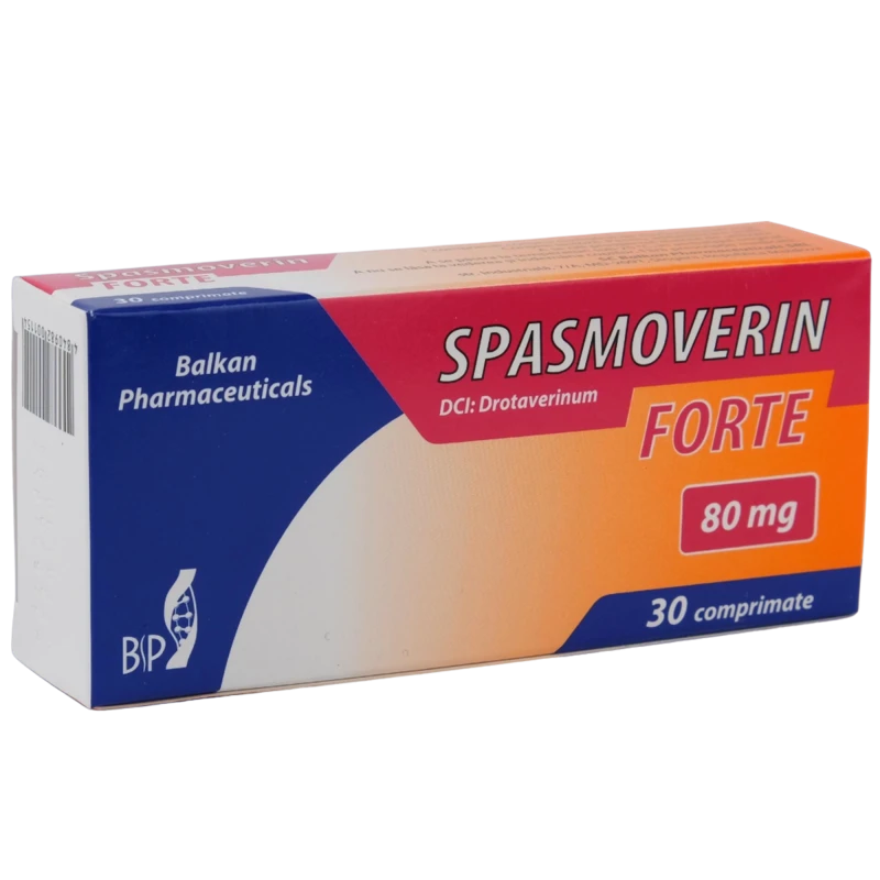 Spasmoverin Forte 80 mg comprimate