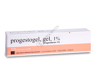 Progestogel 10 mg/g gel 10 mg/g / 80 g gel
