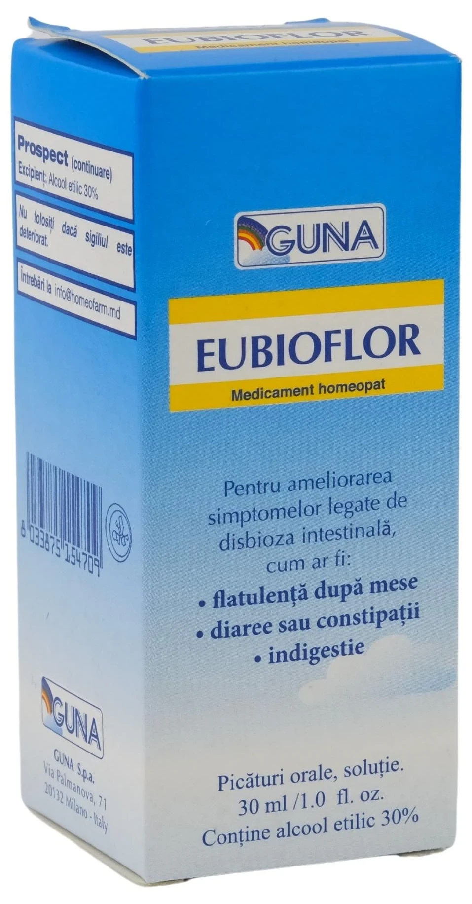 Eubioflor 30 ml picături orale homeopate