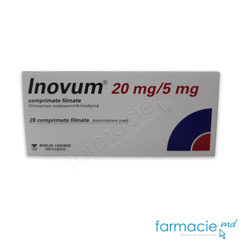 Inovum 20 mg/5 mg comprimate filmate