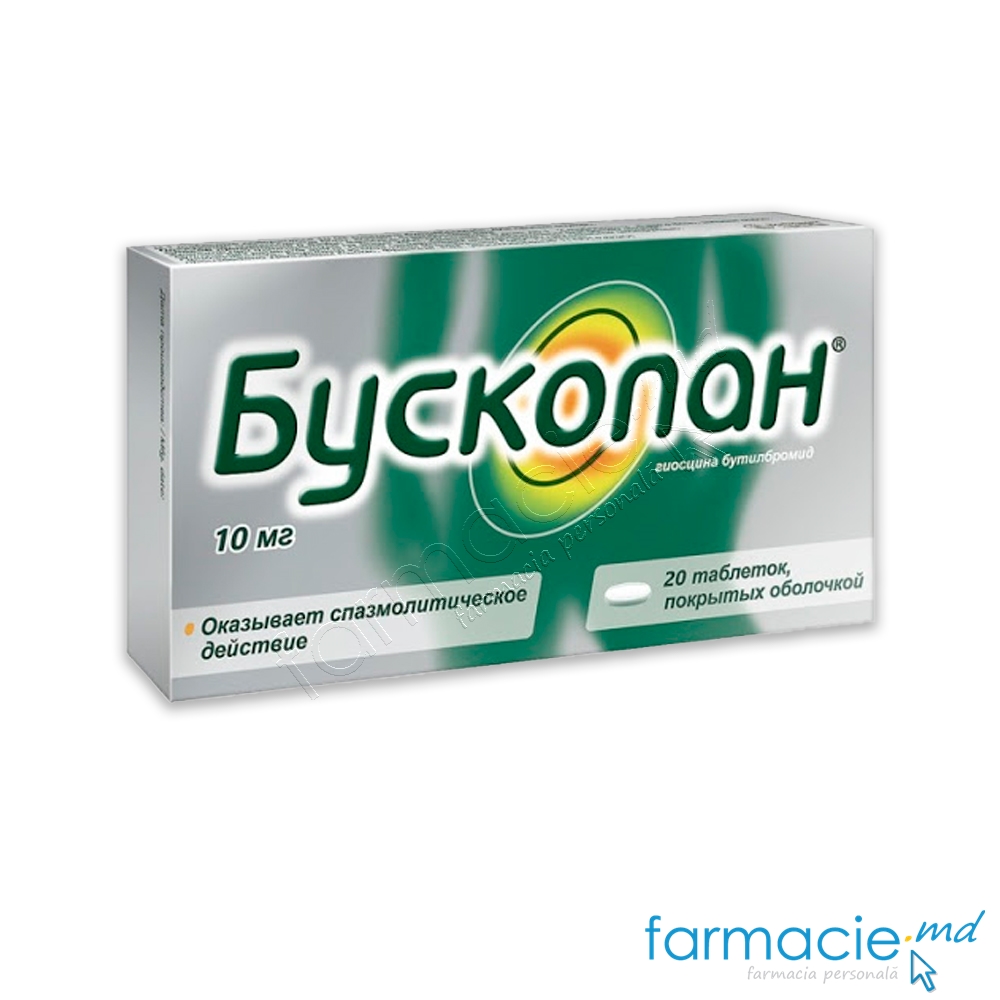 Buscopan 10 mg drajeuri