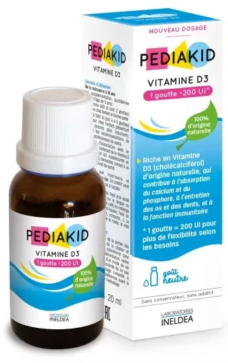 Ineldea Vit. D3 200 UI + Vit.A 20 ml