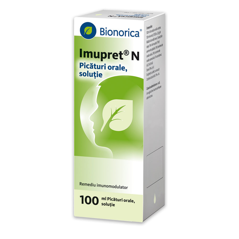 Imupret 100 ml picături orale, soluţie