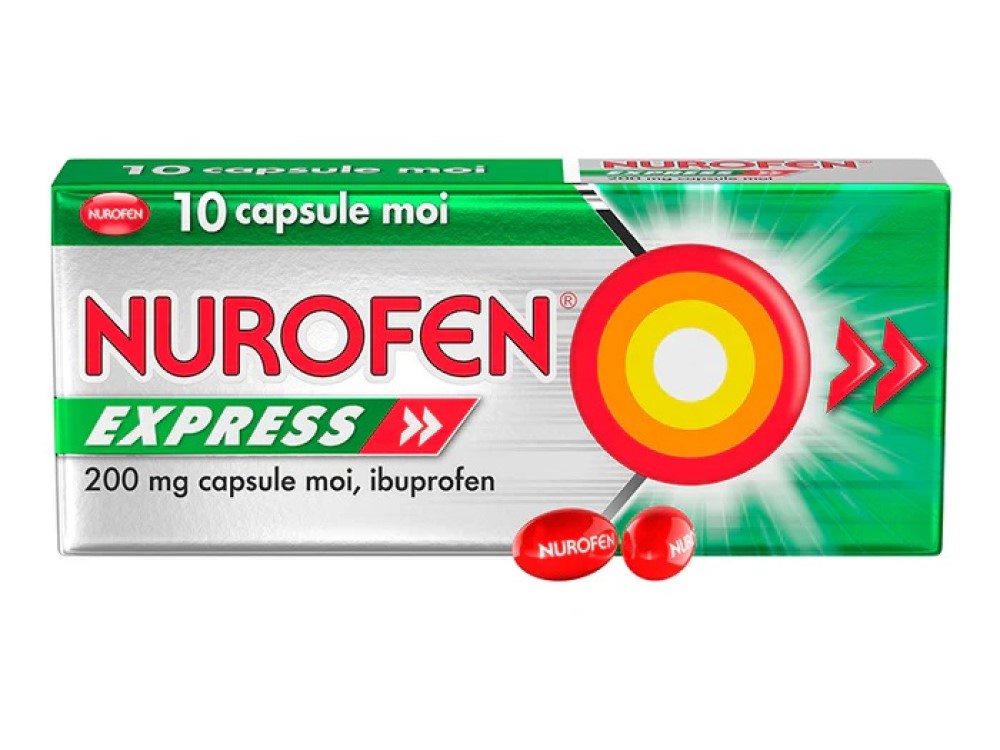 Nurofen Express 200 mg capsule moi
