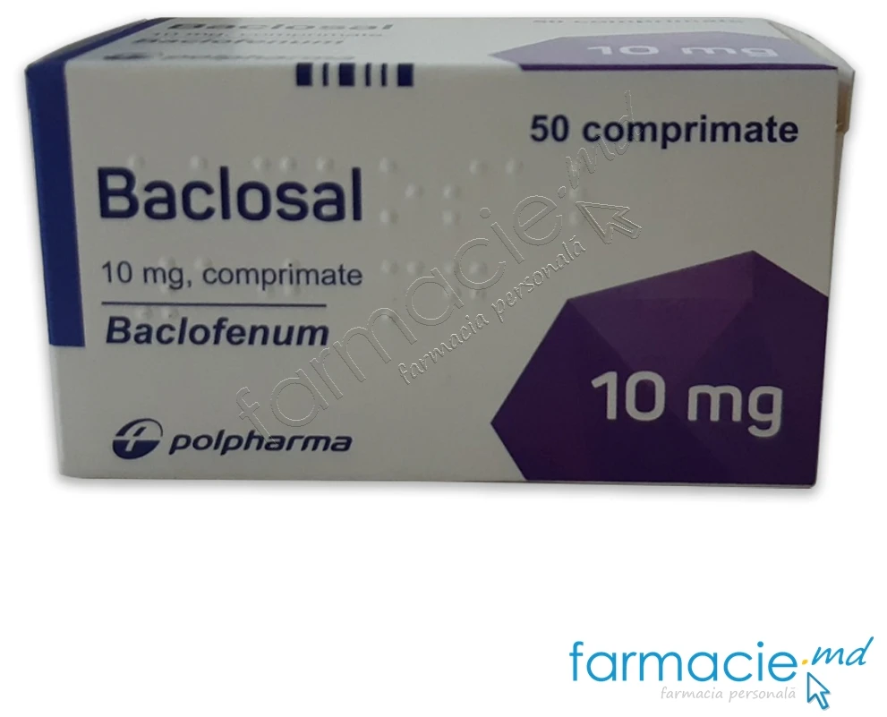 Baclosal 10 mg comprimate