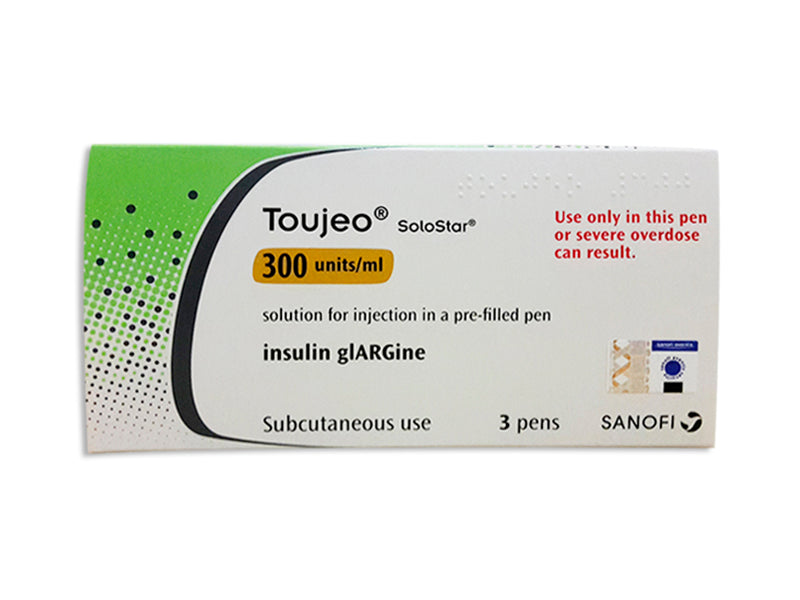 Toujeo SoloStar 300 U/ml / 1,5 ml soluţie injectabilă în stilou injector (pen) preumplut