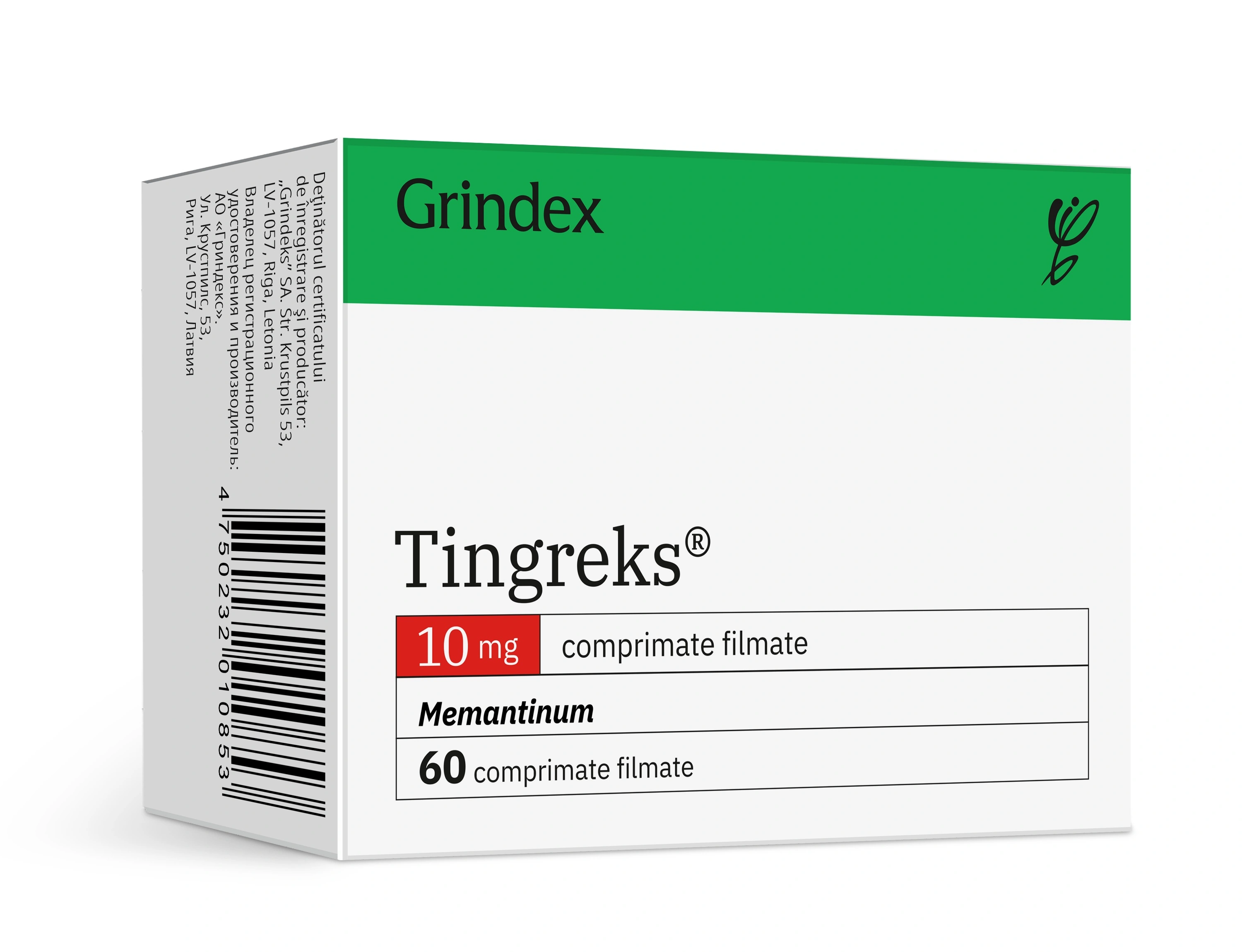 Tingreks 10 mg comprimate filmate