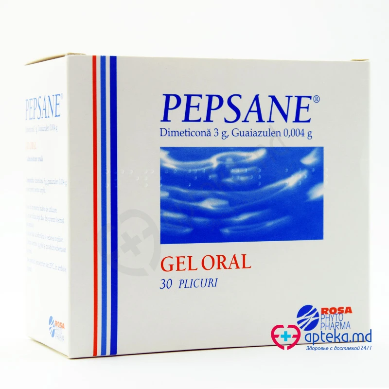 Pepsane 3 g/0,004 g / 10 g gel oral