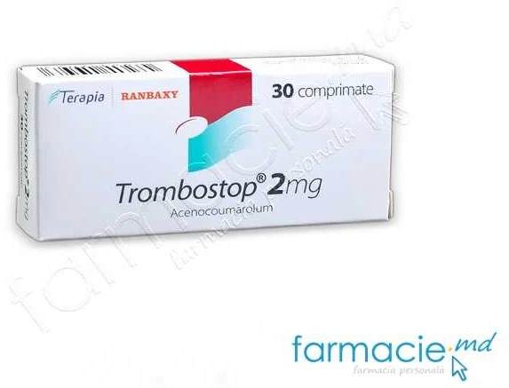 Trombostop 2 mg comprimate