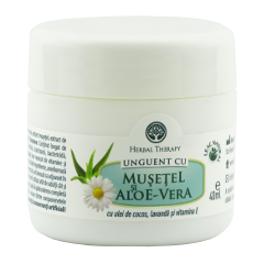 Asept Laboratories Unguent cu Musetel si Aloe Vera ung. 40 ml 1 comp