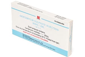 Gentamicin-Zdorovie 40 mg/ml / 2 ml soluţie injectabilă