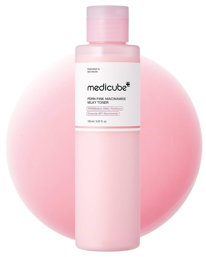 Medicube, PDRN Pink Niacinamide Milk Toner, 150 мл