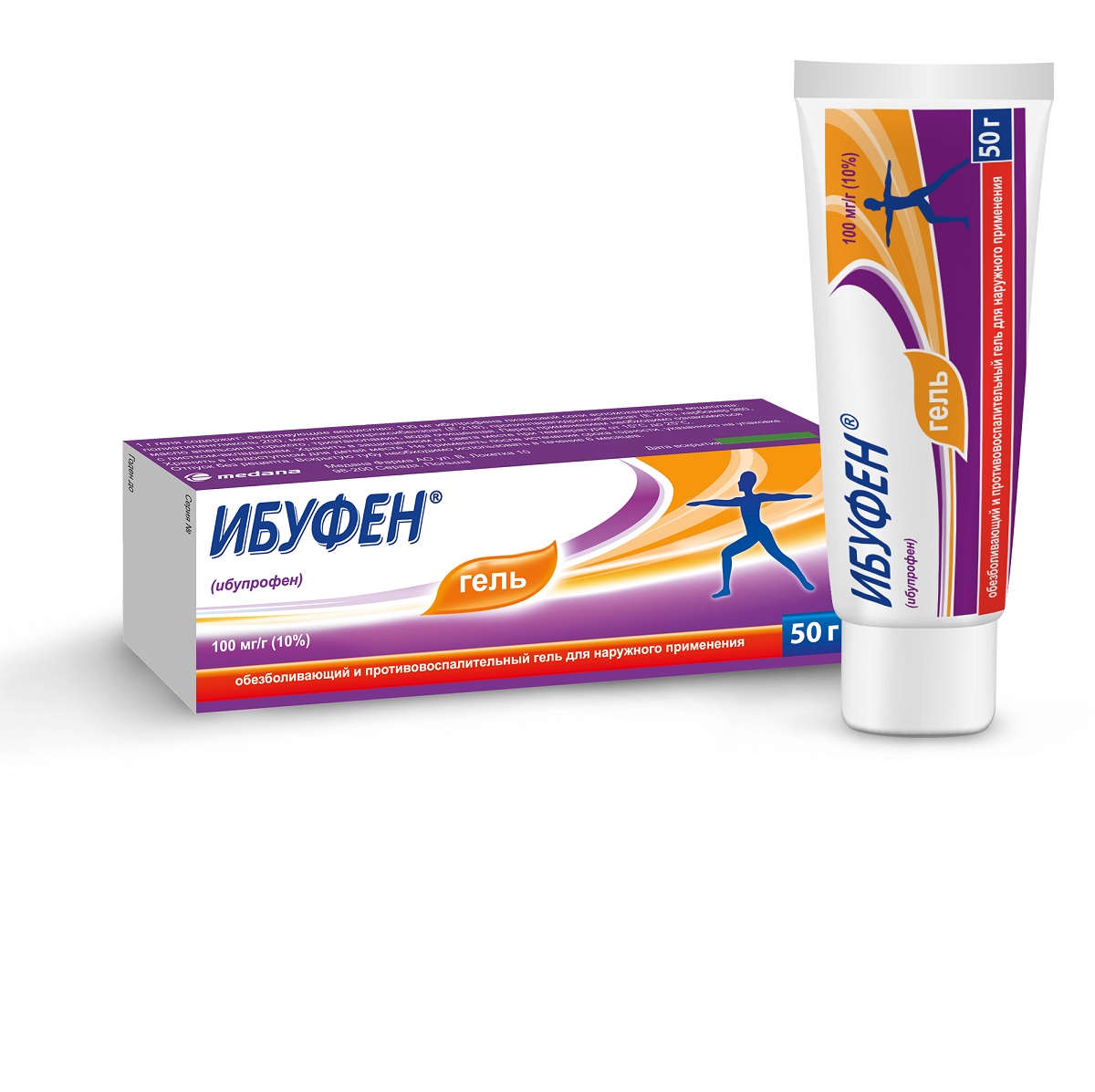Ibufen 100 mg/g / 50 g gel