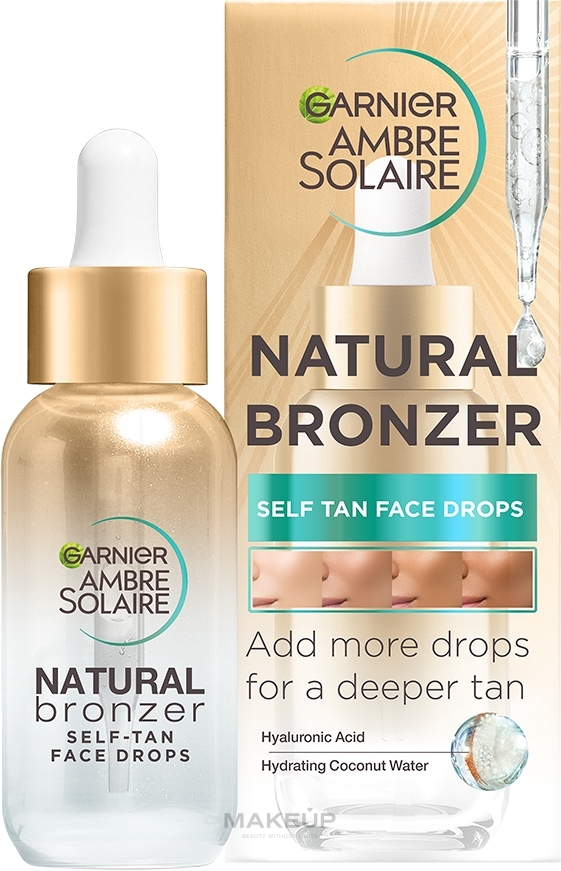 Garnier Ambre Solaire Natural Bronzer picături autobronzante pe