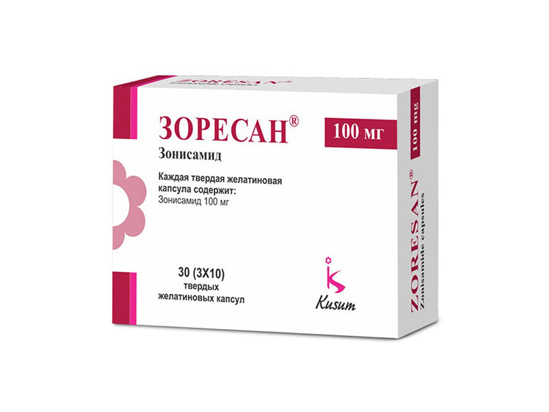 Zoresan 100 mg capsule
