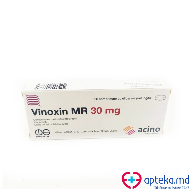 Vinoxin MR 30 mg comprimate cu eliberare prelungită