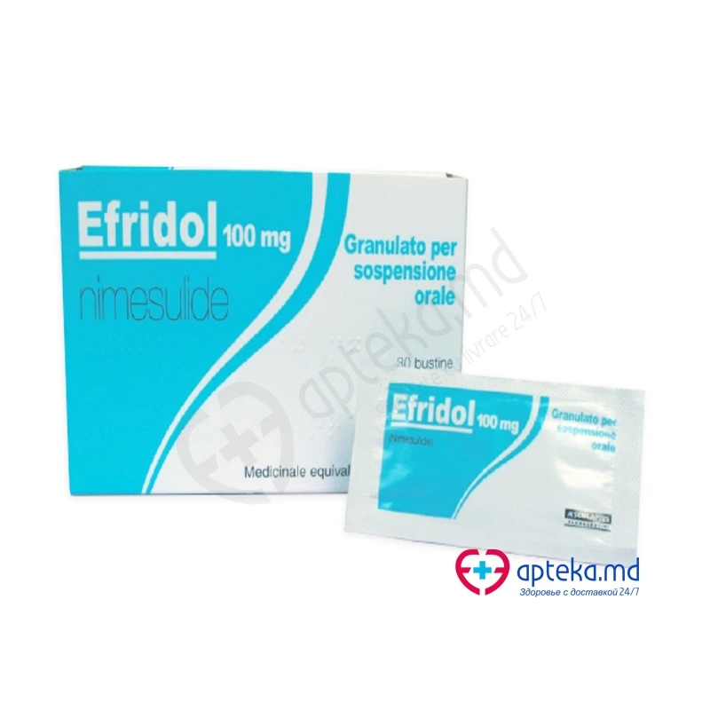 Efridol 100 mg granule pentru suspensie orală