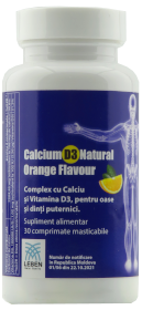 Leben Calciu + Vit. D3 N30