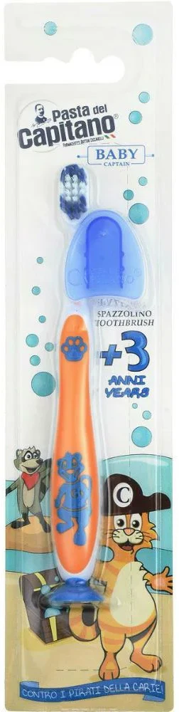 Sanosan Periuta de dinti Pasta del Capitano Baby 3ani+