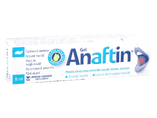 Anaftin gel gingival 12%/0,3% 8 мл
