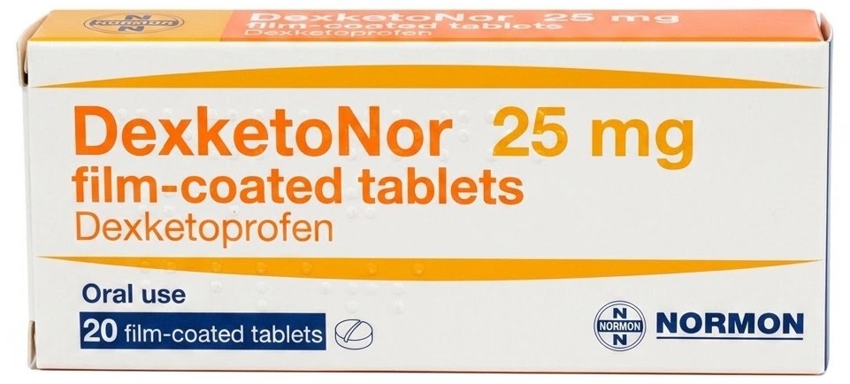 DexketoNor 25 mg comprimate filmate