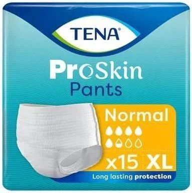 Scutece-chilotei pentru maturi Tena Pants Normal marimea XL, 15 buc.