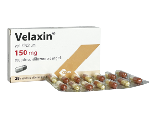 Velaxin 150 mg capsule cu eliberare prelungită