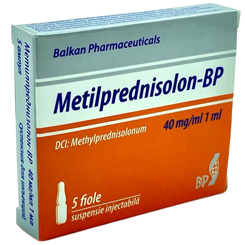 Metilprednisolon-BP 40 mg/ml / 1 ml suspensie injectabilă