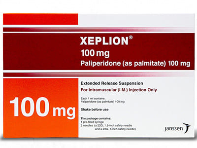 Xeplion 100 mg / 1 ml suspensie injectabilă cu eliberare prelungită