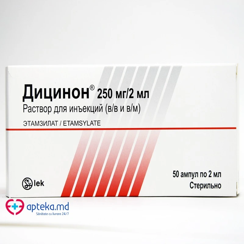 Dicynone 250 mg/2 ml soluţie injectabilă