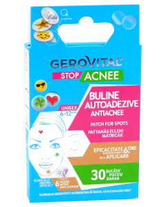 Farmec Gerovital Stop Acnee buline autoadezive antiacnee 30 bu 1 comp