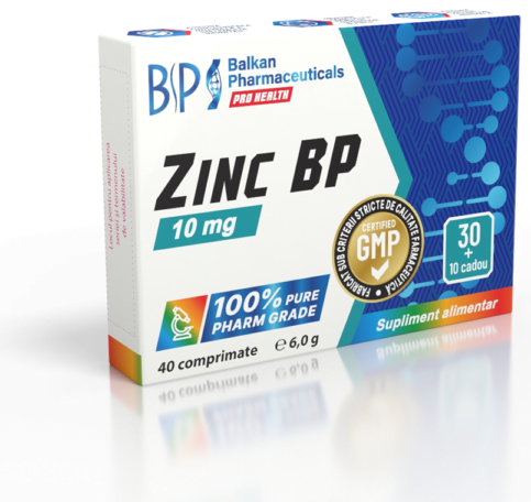 Balkan Pharmaceuticals Zinc-BP 10mg comp. N40