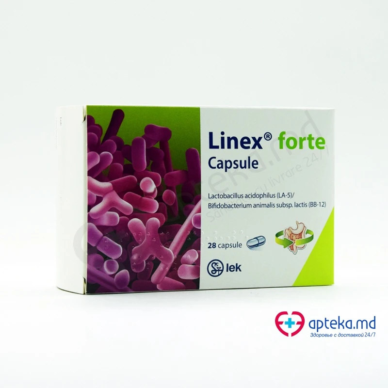 Linex forte 2x10^9 CFU capsule