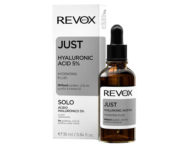 REVOX Just Hyaluronic Acid 5% Produs hidratant pu fata si git 30 ml