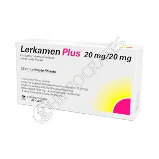 Lerkamen Plus 20 mg/20 mg comprimate filmate