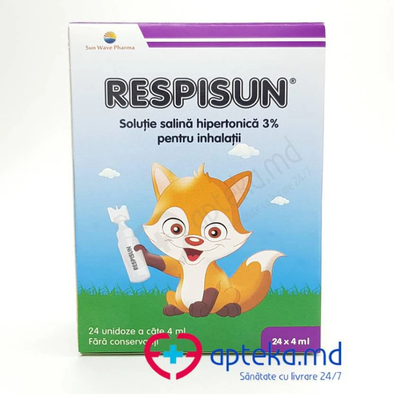 Respisun 3% soluție hipertonică 4 мл N24