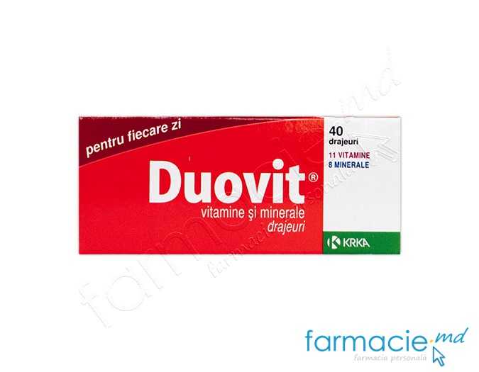 Duovit - drajeuri
