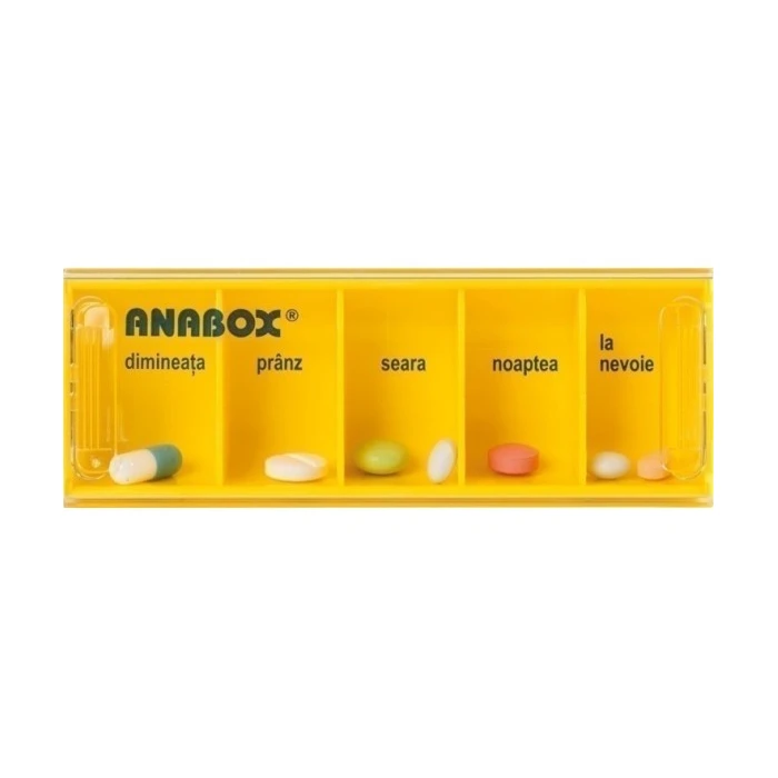 Organizator de medicamente zilnic (Anabox)