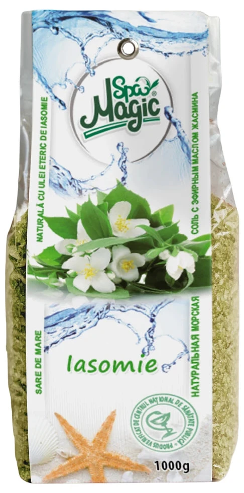 Sare de mare MAGIC SPA Iasomie 1kg (пакет)