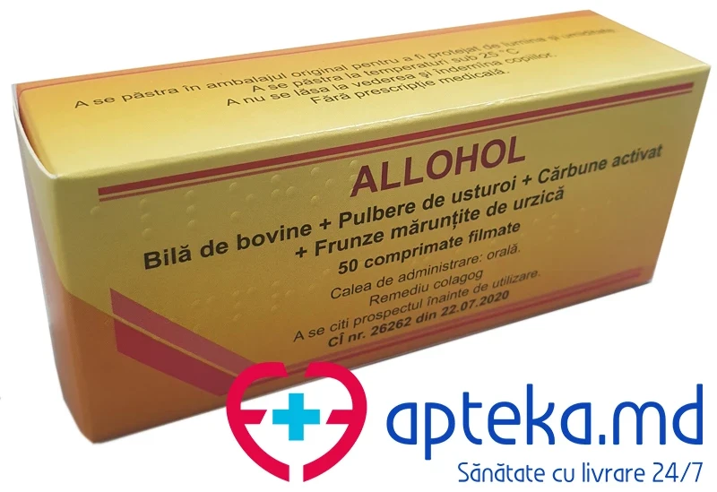 Allohol comprimate filmate