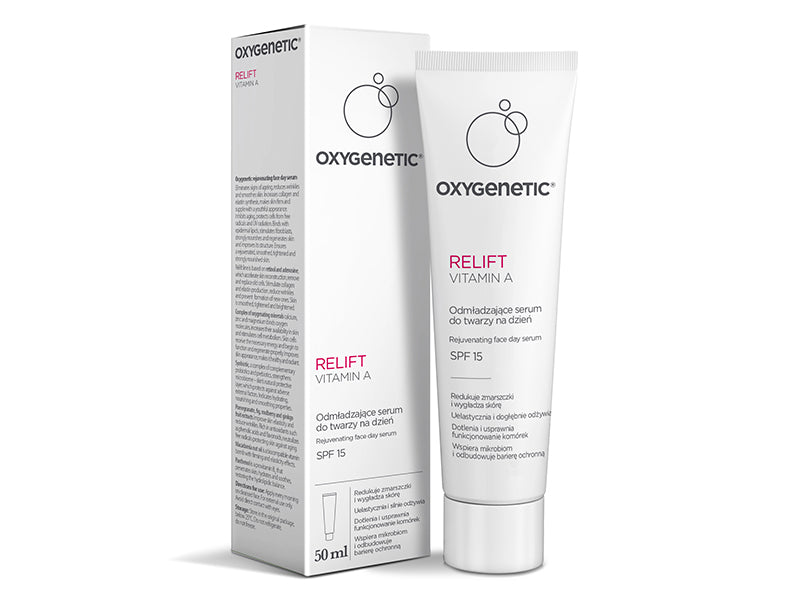 Aflofarm OXYGENETIC RELIFT vitamin A antirid de zi SPF 15 50ml Cremă 50 ml