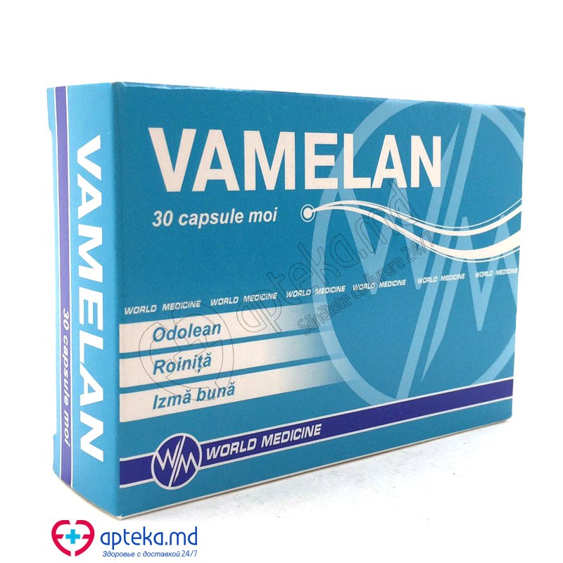 Vamelan 125 mg/25 mg/25 mg capsule moi