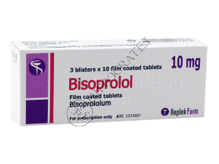 Bisoprolol 10 mg comprimate filmate