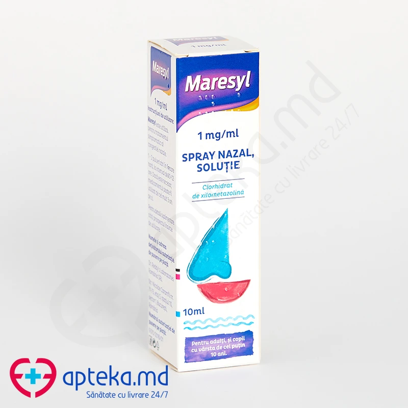 Maresyl 1 mg/ml / 10 ml spray nazal, soluţie